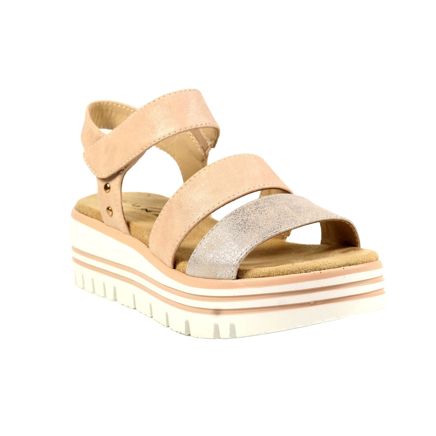 Pink - Front - Lunar Womens-Ladies Hardy Sandals