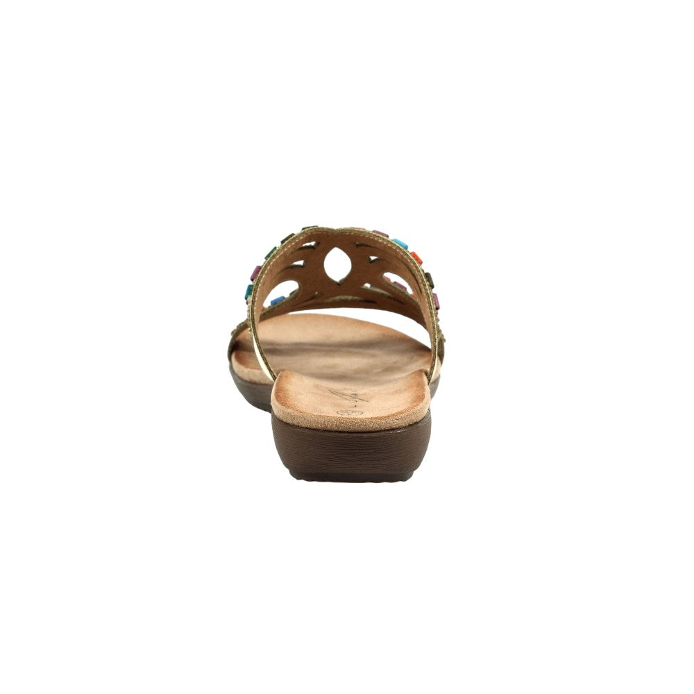 White - Back - Lunar Womens-Ladies Chill II Sandals