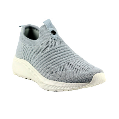 Light Grey - Front - Lunar Womens-Ladies Mirabella Trainers