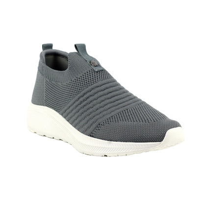 Dark Grey - Front - Lunar Womens-Ladies Mirabella Trainers