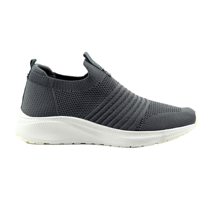 Dark Grey - Side - Lunar Womens-Ladies Mirabella Trainers