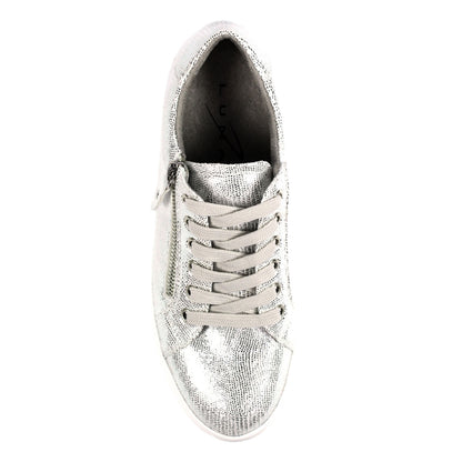 Silver - Lifestyle - Lunar Womens-Ladies Shimmer Trainers
