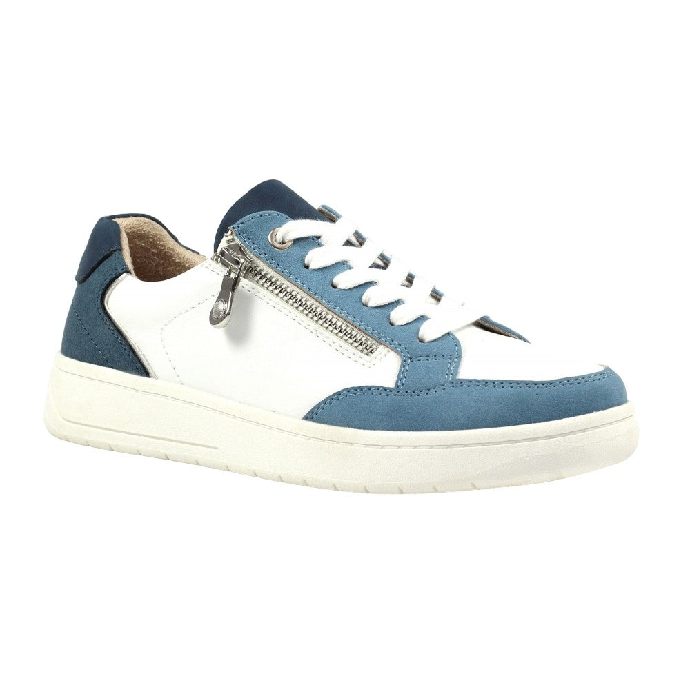 Blue - Front - Lunar Womens-Ladies Ariana Trainers