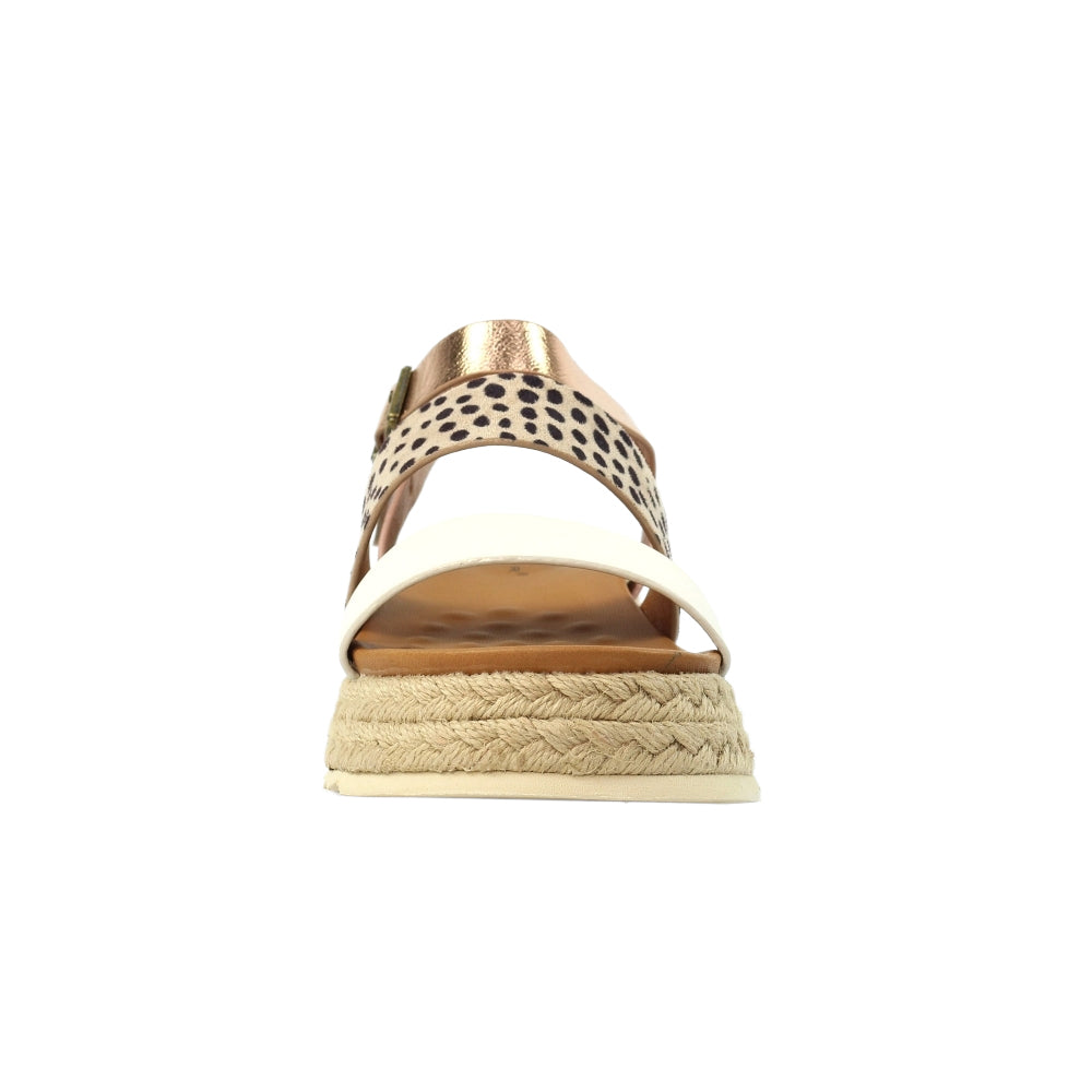 White - Lifestyle - Lunar Womens-Ladies Summer Sandals