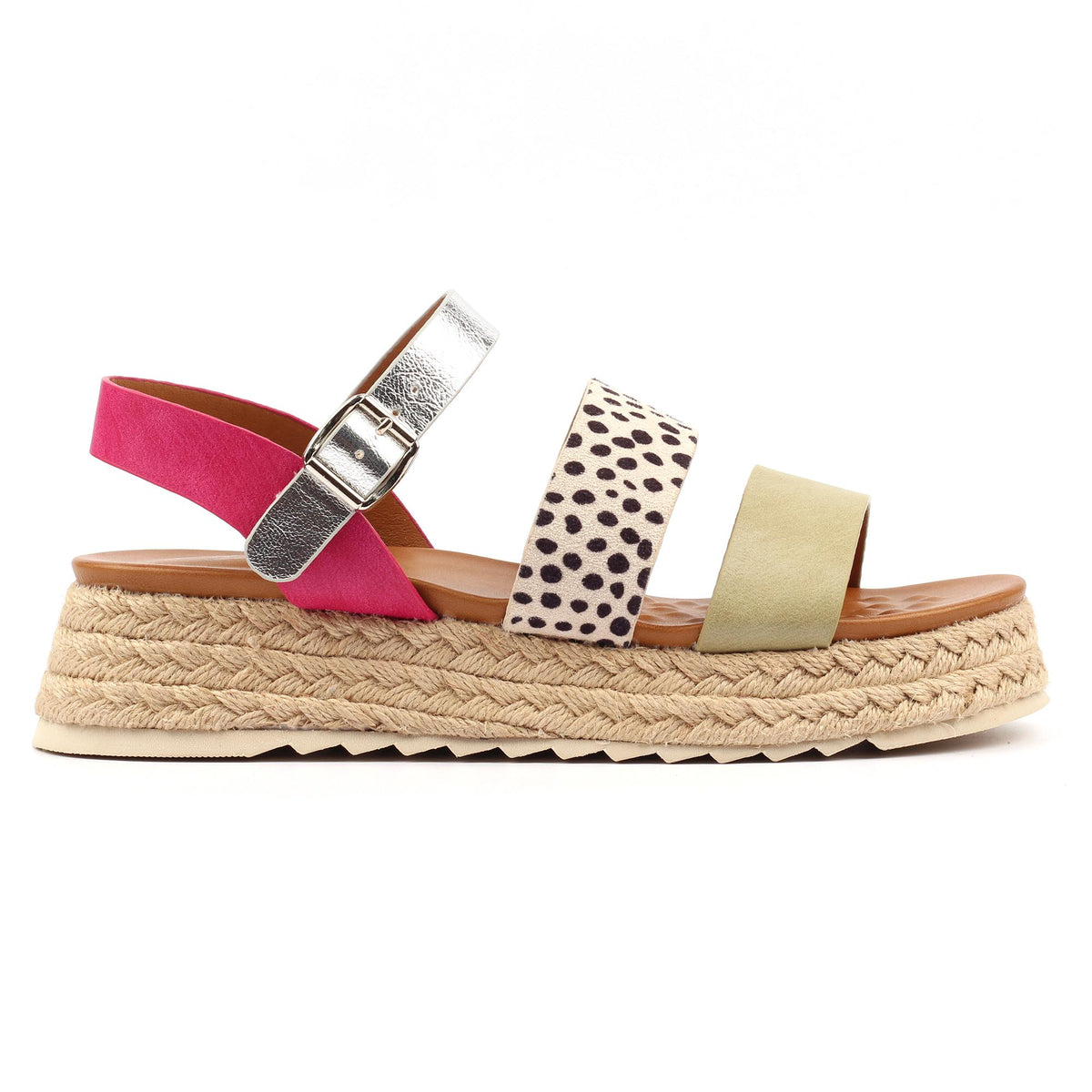 Sage - Back - Lunar Womens-Ladies Summer Sandals