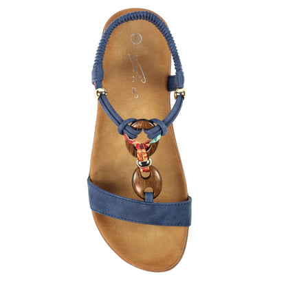 Blue - Lifestyle - Lunar Womens-Ladies Brava Sandals