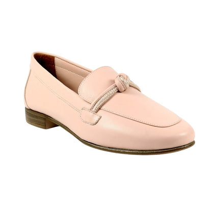 Pink - Front - Lunar Womens-Ladies Wishes Leather Shoes
