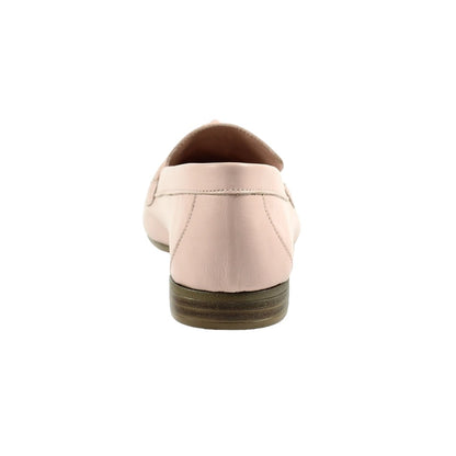 Pink - Back - Lunar Womens-Ladies Wishes Leather Shoes