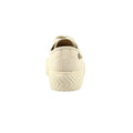 Beige - Back - Lazy Dogz Womens-Ladies Jayne Trainers