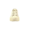 Beige - Pack Shot - Lazy Dogz Womens-Ladies Jayne Trainers