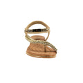 Beige - Pack Shot - Lunar Womens-Ladies Asia II Sandals