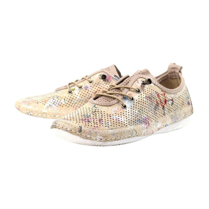Grey - Front - Lunar Womens-Ladies Hydro Leather Plimsolls