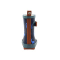 Blue - Back - Lazy Dogz Childrens-Kids Bronty Wellington Boots