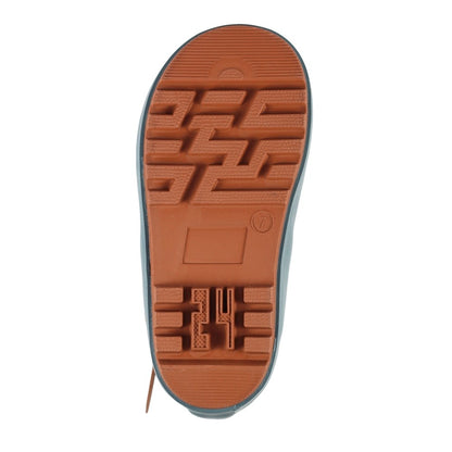 Blue - Side - Lazy Dogz Childrens-Kids Bronty Wellington Boots