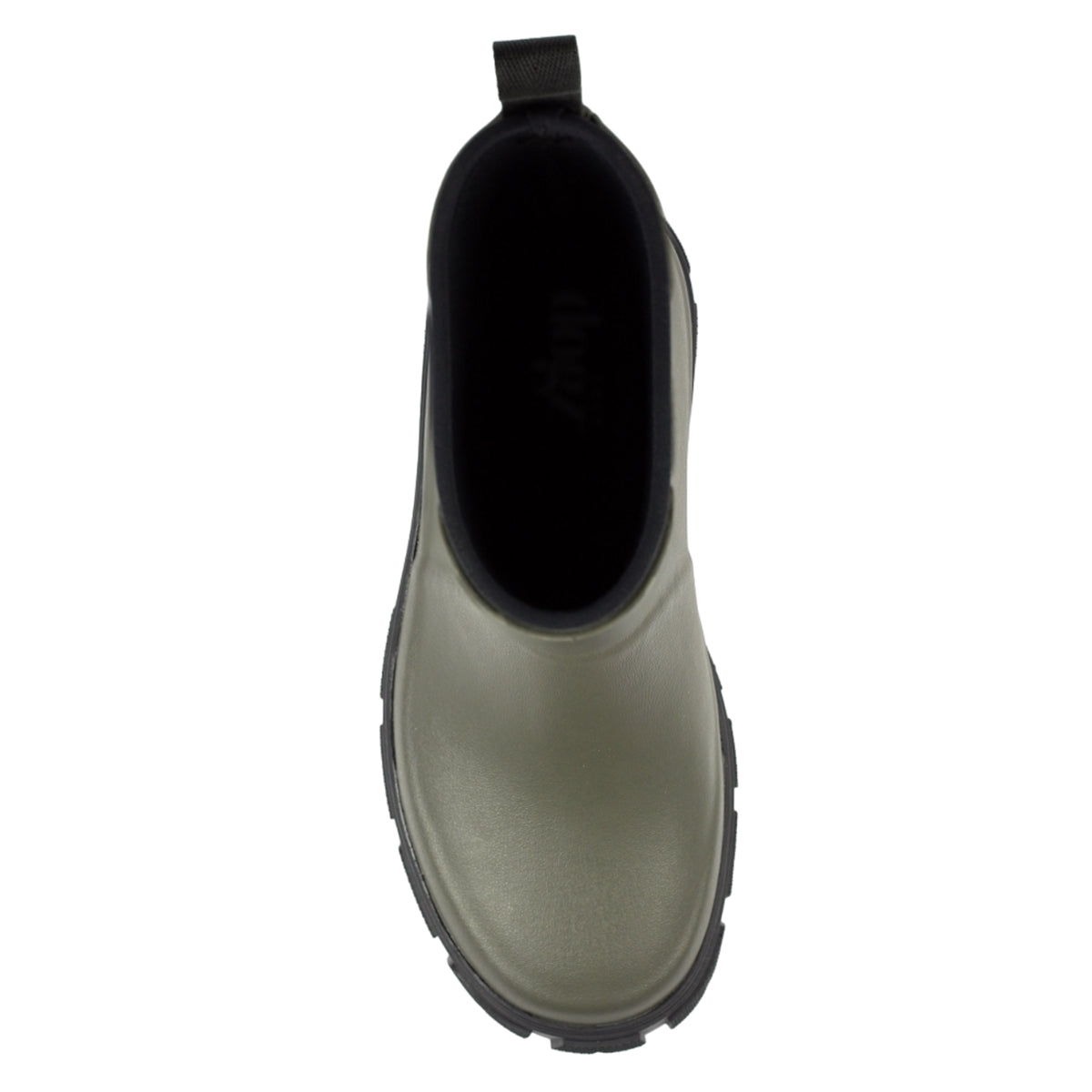 Olive - Pack Shot - Lazy Dogz Womens-Ladies Lake Ankle Wellington Boots