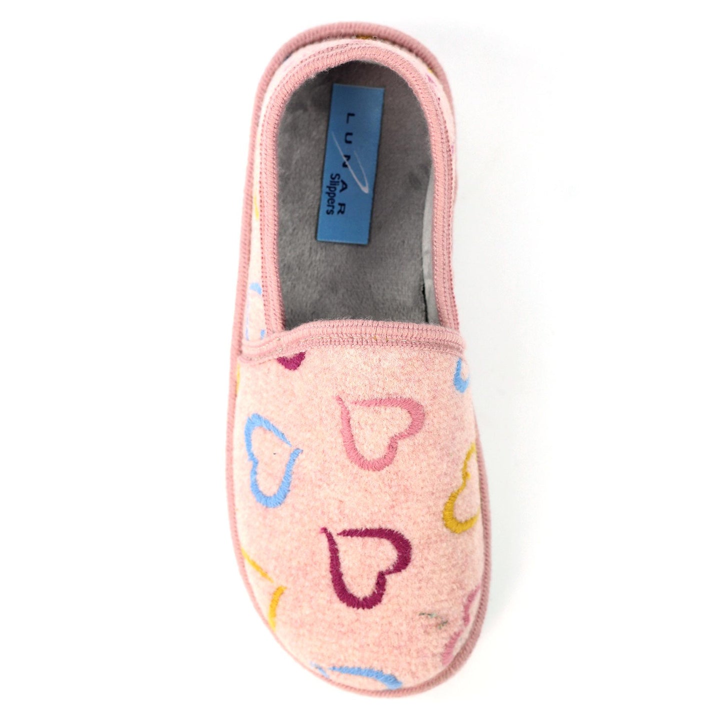 Pink - Lifestyle - Lunar Womens-Ladies Joyful Slippers