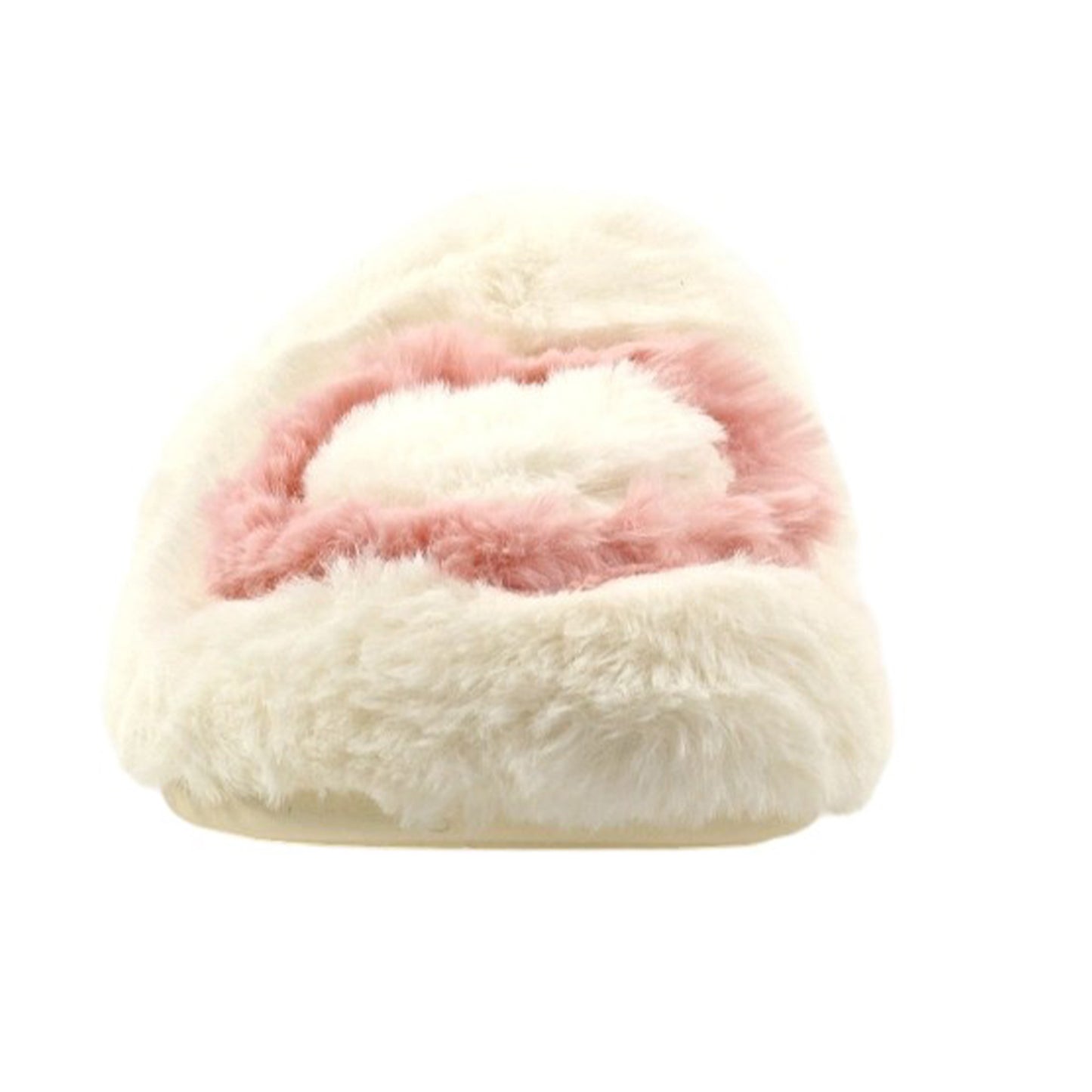 White - Lifestyle - Lazy Dogz Womens-Ladies Million Mule Slippers