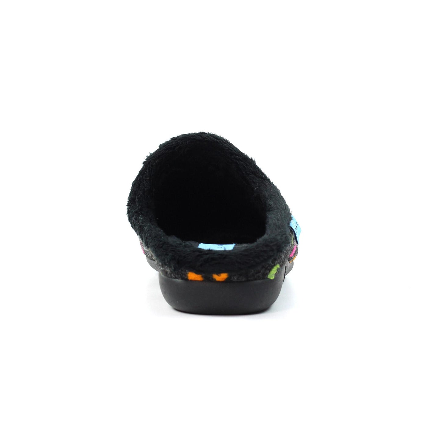Black - Lifestyle - Lunar Womens-Ladies Peanut Mule Slippers