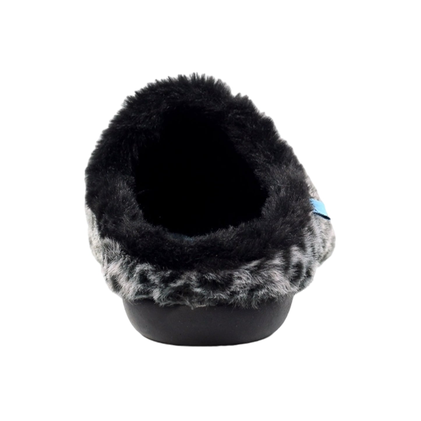 Black - Back - Lunar Womens-Ladies Kano Mule Slippers