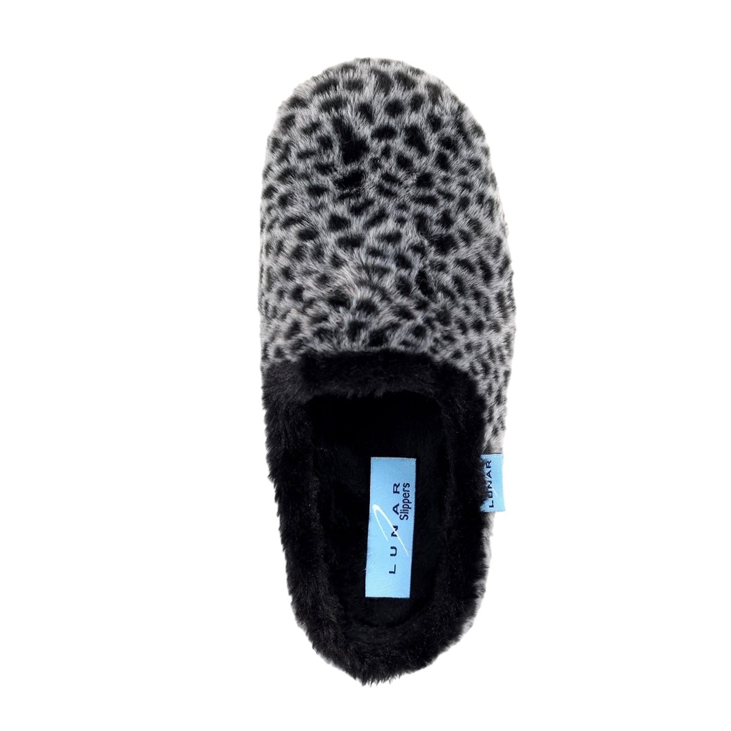 Black - Pack Shot - Lunar Womens-Ladies Kano Mule Slippers