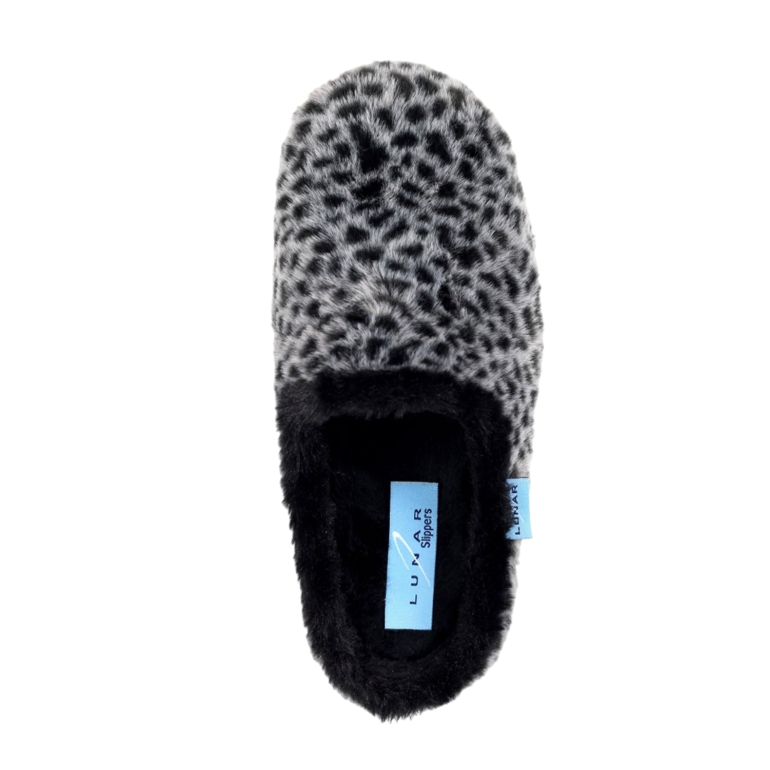 Black - Pack Shot - Lunar Womens-Ladies Kano Mule Slippers