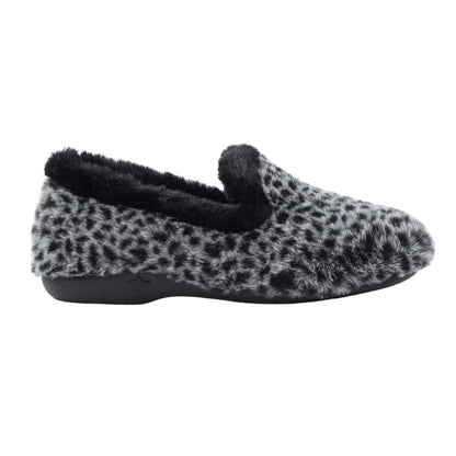 Black - Side - Lunar Womens-Ladies Tripoli Slippers