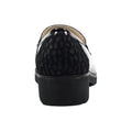 Pewter - Back - Lunar Womens-Ladies Zora Animal Print Shoes