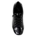 Black - Pack Shot - Lunar Womens-Ladies Napier Patent Faux Leather Shoes