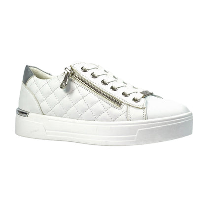 White - Front - Lunar Womens-Ladies Xenon Trainers