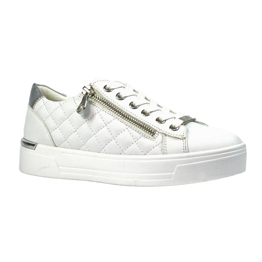 White - Front - Lunar Womens-Ladies Xenon Trainers