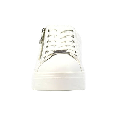 White - Close up - Lunar Womens-Ladies Xenon Trainers