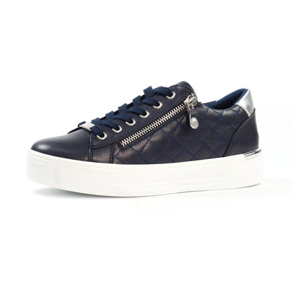 Blue - Side - Lunar Womens-Ladies Xenon Trainers