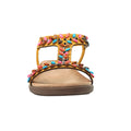 Mustard Yellow - Pack Shot - Lunar Womens-Ladies Ravello Sandals