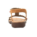 Camel - Back - Lunar Womens-Ladies Ravello Sandals