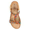 Camel - Lifestyle - Lunar Womens-Ladies Ravello Sandals