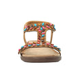 Camel - Pack Shot - Lunar Womens-Ladies Ravello Sandals