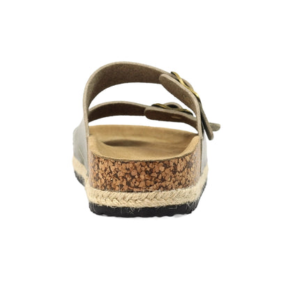Green - Back - Lunar Womens-Ladies Belinda Sandals