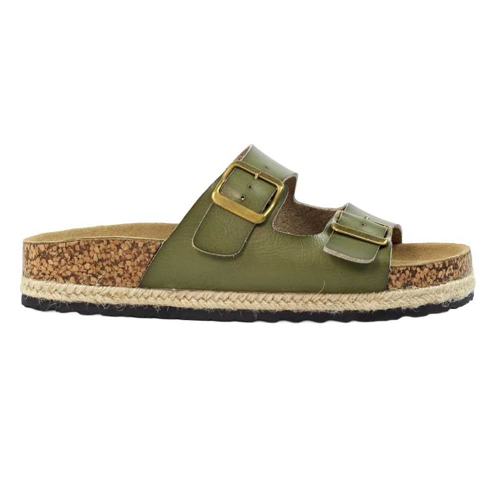 Green - Lifestyle - Lunar Womens-Ladies Belinda Sandals