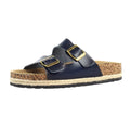 Blue - Side - Lunar Womens-Ladies Belinda Sandals