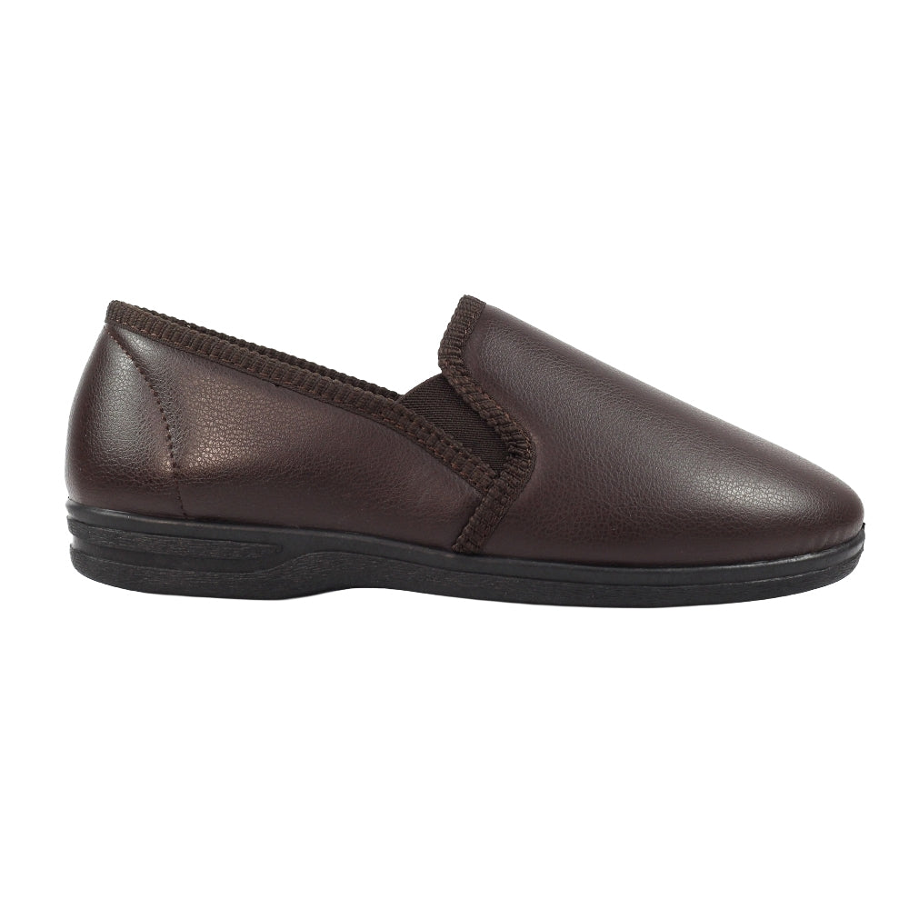 Brown - Lifestyle - Lazy Dogz Mens Trent II Slippers