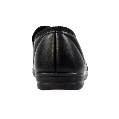 Black - Back - Lazy Dogz Mens Trent II Slippers