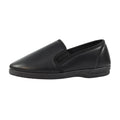 Black - Side - Lazy Dogz Mens Trent II Slippers