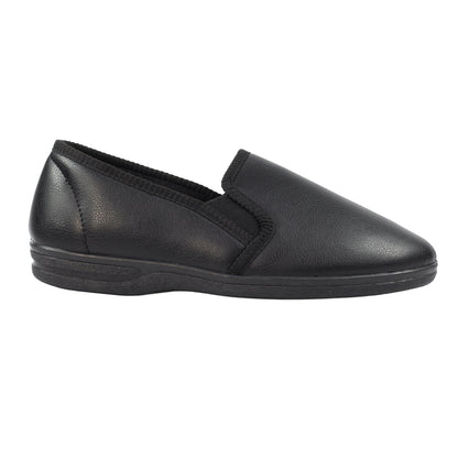 Black - Lifestyle - Lazy Dogz Mens Trent II Slippers