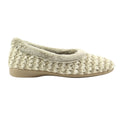 Beige - Lifestyle - Lunar Womens-Ladies Cambria Slippers