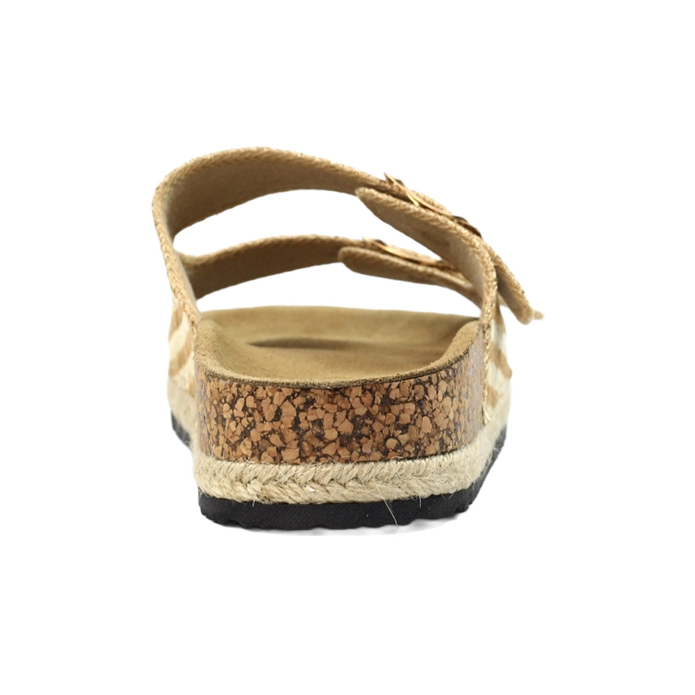 Natural - Back - Lunar Womens-Ladies Bijou Sandals