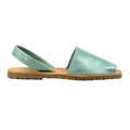 Blue - Back - Lunar Womens-Ladies Amara Leather Sandals