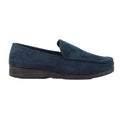 Navy - Back - Lazy Dogz Mens Eden II Slippers