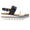 Blue - Back - Lunar Womens-Ladies Missy Tan Sandals