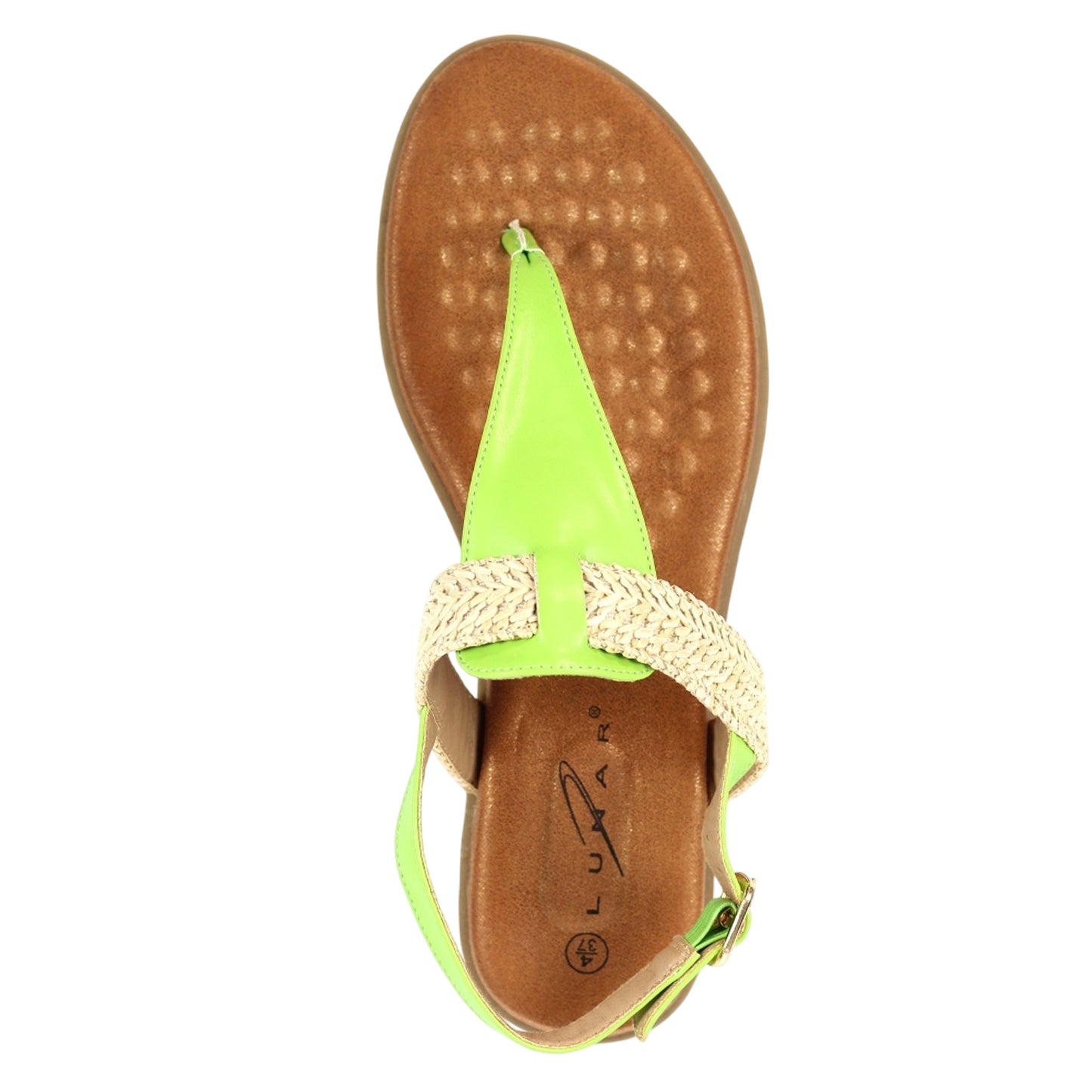 Grey - Close up - Lunar Womens-Ladies Rimini Sandals