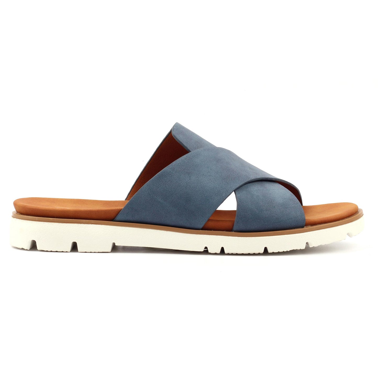 Blue - Back - Lunar Womens-Ladies Chloe Sandals